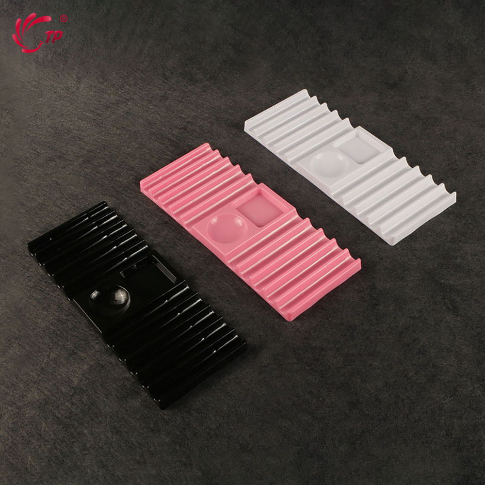 Nail Art Motif - TPデュアルフォームホルダー プラスチック製ペンスタンド ネイルアートツール用 ネイルブラシホルダー収納 ネイルエクステンションモールドホルダー収納ラックツール