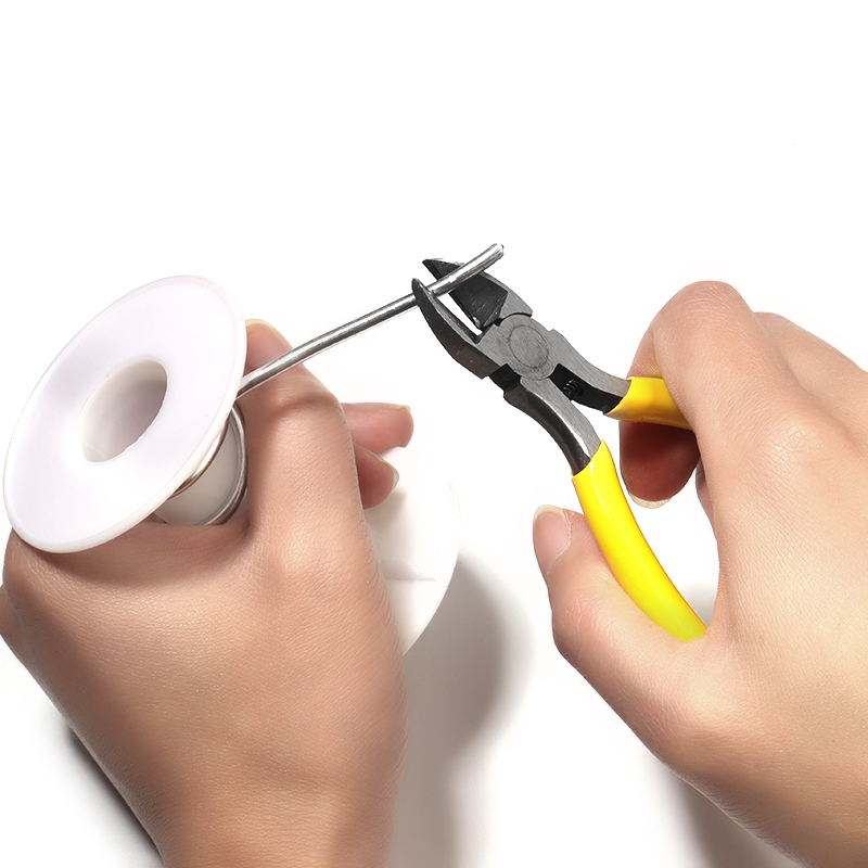 Nail Art Yellow - 1個/セット 黄色 ジュエリー製作プライヤー DIY ネイルアート ダイヤモンド除去プライヤー