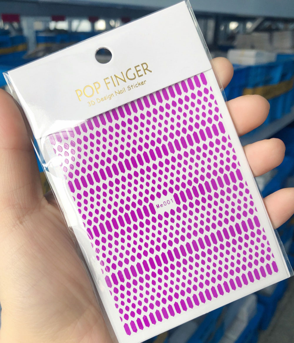 蛍光ネイルステッカー,1枚,粘着性,カラー,赤,青,黄,紫, - Nail Art Yellow のレビューと価格