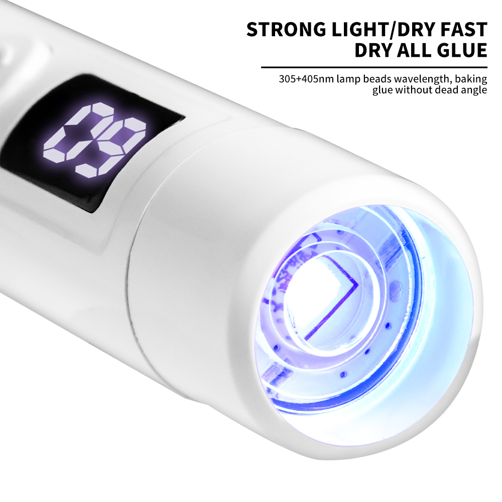ポータブルネイル UV LED ランプ充電式爪用ジェルポリッ - Nail Art Motif のレビューと価格