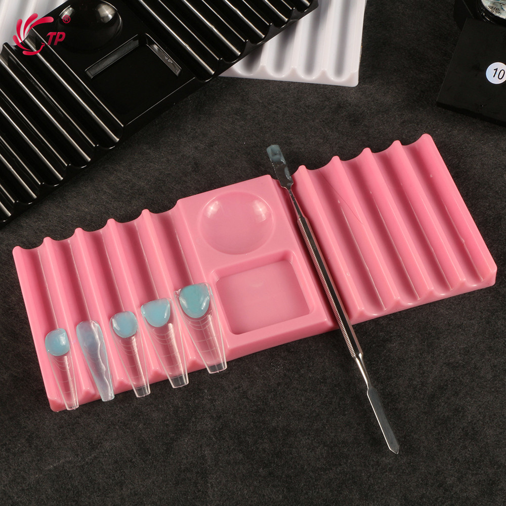 TPデュアルフォームホルダー プラスチック製ペンスタンド ネ - Nail Art Motif のレビューと価格