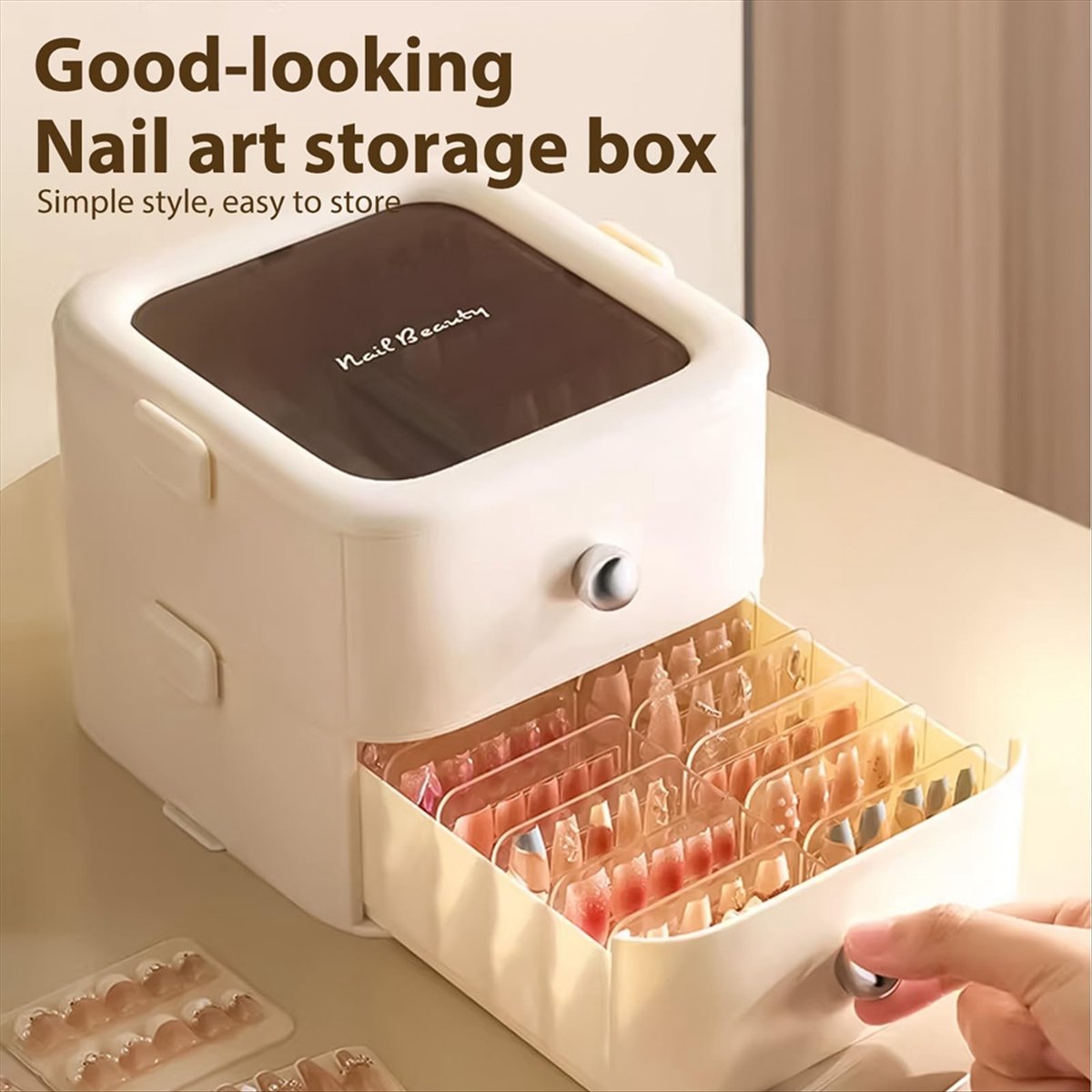 2026年トレンドネイルアート＆まつげ収納ボックス　手作りネ - Nail Art Trend 2026 のレビューと価格