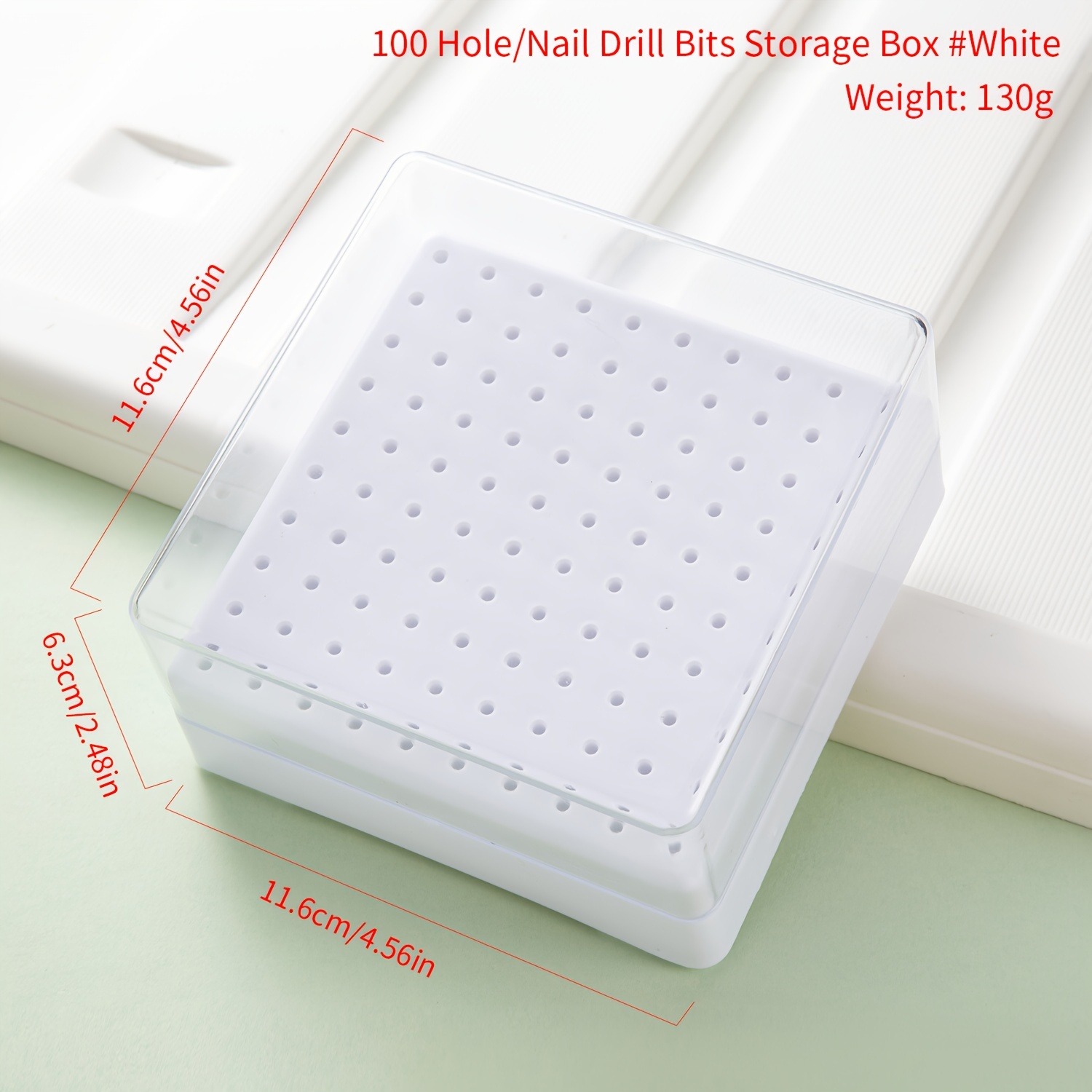 30/100 穴 1PC のさまざまなスタイルのポータブルオ - Nail Drill Machine のレビューと価格