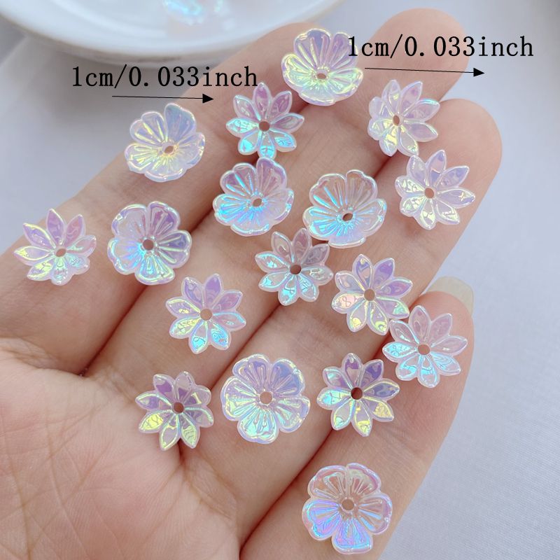 芸術的な装飾のための樹脂の混合物,小さな花のシリーズ,チャー - Nail Art Motif のレビューと価格