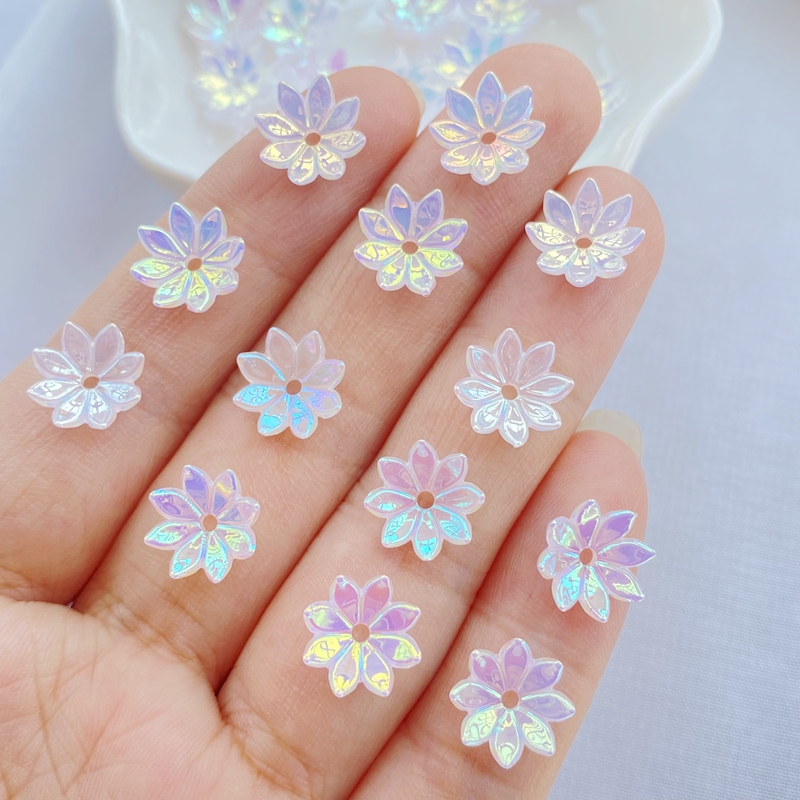 芸術的な装飾のための樹脂の混合物,小さな花のシリーズ,チャー - Nail Art Motif のレビューと価格