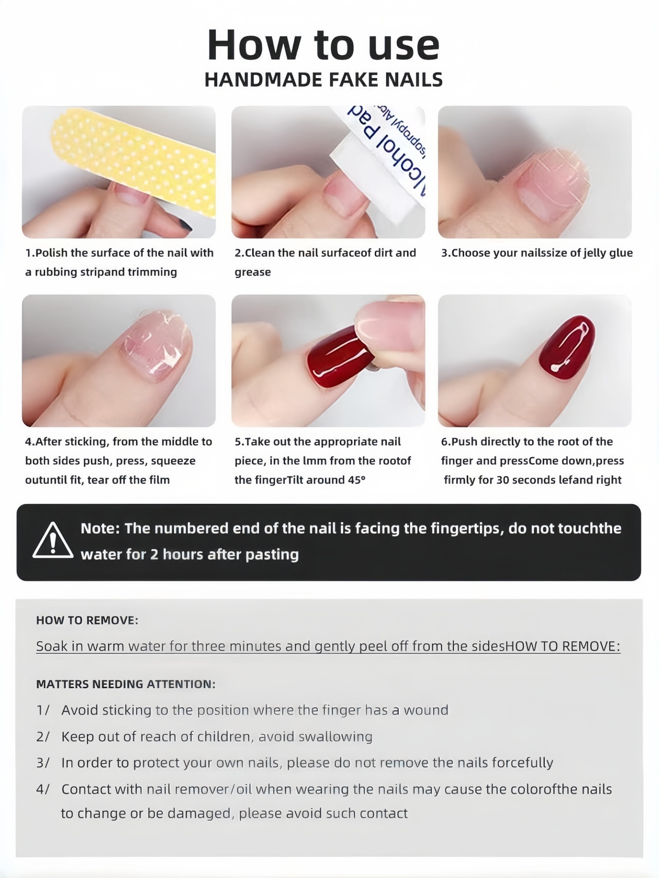 10本のアーモンド型ネイル、黒と白のゴシックラビットチェーン - Nail Art Aesthetic のレビューと価格