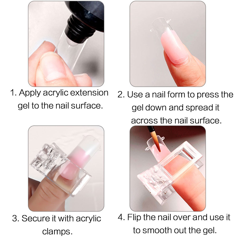 5個入りフレキシブルソフトポリジェルネイルチップ、デュアルフ - Nail Art Design のレビューと価格
