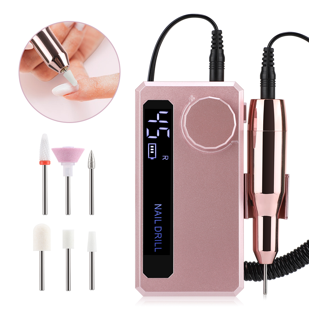 電動ネイルドリルマシン 45段階速度調整 45000RPM  - Nail Drill Machine のレビューと価格