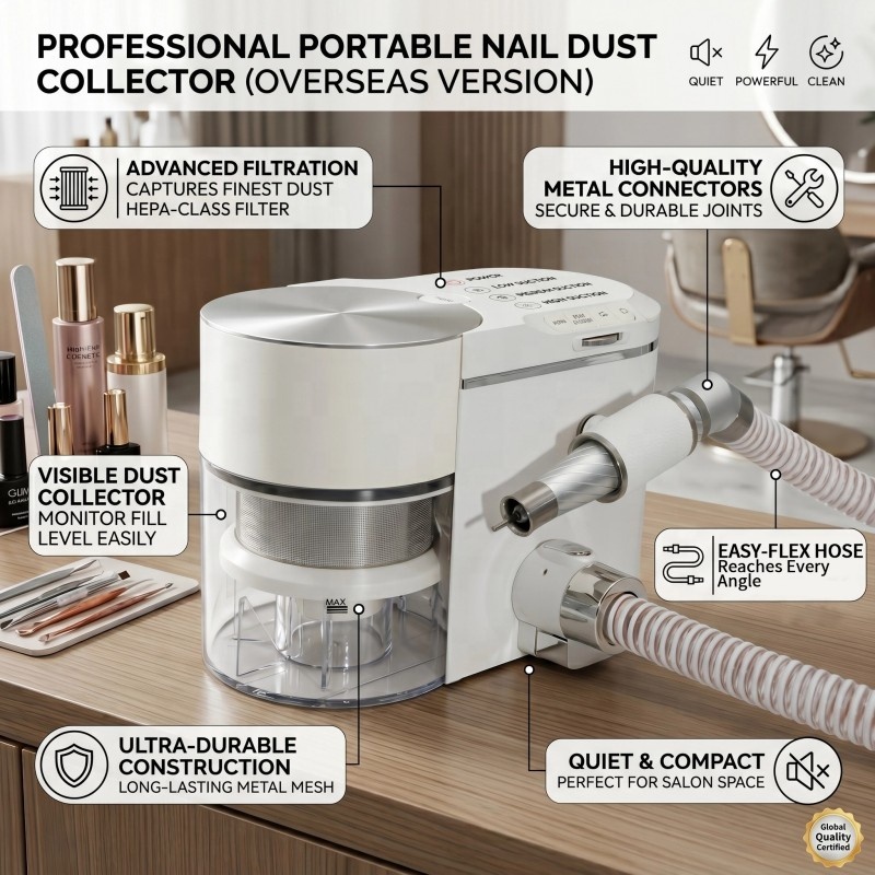 2032年OEM 200W 2-in-1 マニキュア掃除機  - Nail Drill Machine のレビューと価格