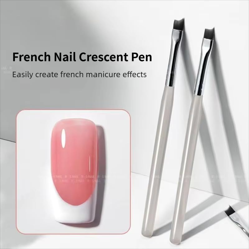 1/5 個プロフェッショナルフレンチネイルアートブラシセット - Nail Art Maroon のレビューと価格