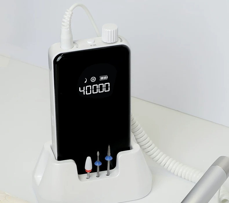 コアレスネイルドリル 40000 rpm/分割式リフティング - Nail Drill Machine のレビューと価格