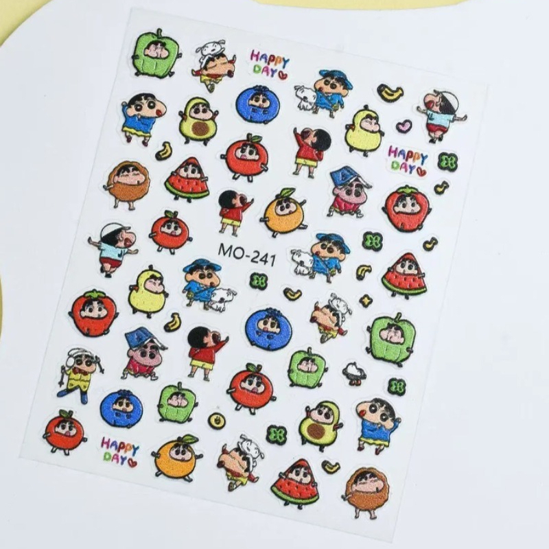クレヨンしんちゃんクリエイティブ紙グカノートブックエンボスス - Nail Art Design のレビューと価格