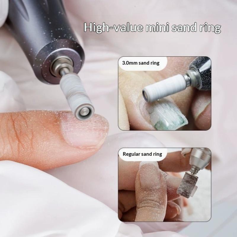 3mmミニネイルサンディングリングバンドキット、電動ネイルド - Nail Drill Machine のレビューと価格